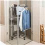 Vileda 157243 Tour Séchoir Acier Blanc 71 x 71 x 132 cm