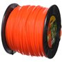 OZAK premium 1512647 bobine fil nylon carré 4.50mm rouge