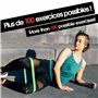 VIA FORTIS Bande Élastique Musculation [avec Instructions d'exercices et Sac de Transport] Resistance Band, Bandes Élastiques po
