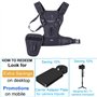 Nicama NC-VEST Système de Caméra Harnais Multi-Appareils pour Appareils Photo Reflex Numériques Canon Nikon