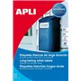 Apli 015088 Lot de 420 Etiquettes polyester laser/copieur 63