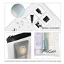 TSA Maquillage de Voyage approuvé Sacs Fly, ProCase Durable Taille-pintes Carry-on Clair Sac avec Fermeture éclair pour Toiletry