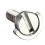 VIS Longue 1/4" Pouce avec Anneau 18 mm 11 mm Metal pour Appareil Photo DSLR Trépied Monopode Plateau Rapide - ADAPTOUT Marque F