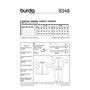 Burda Patron Kids 9348 Ensemble, Autre, Blanc, 19 x 14 x 0.5 cm