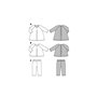 Burda Patron Kids 9348 Ensemble, Autre, Blanc, 19 x 14 x 0.5 cm