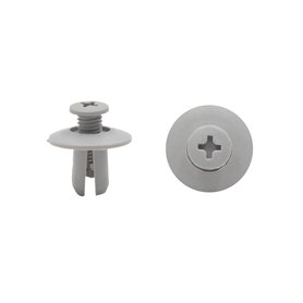 sourcing map 20Pcs Rivet Plastique Clip Fixation 8mm Gris lèche-vitre Voiture sourcing map 20Pcs Rivet Plastique Clip Fixation 8mm Gris lèche-vitre Voiture