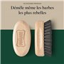 Proraso | Brosse à barbe et moustache – Brosse démêlante en soies naturelles de sanglier – Brosse avec manche en bois confortabl