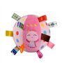 Inchant Cadeau de Bébé Fille Doux en Peluche Balle Bell éducatifs en Peluche Crécelle Hochet Boule Sensorielle Jouets pour Enfan