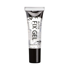 Glitter Fix Gel par Moon Glow - adhésif cosmétique paillettes pour le visage et le corps. Pour les paillettes fines