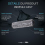 Dolphin Pièce détachée Ensemble de Brosse Active S1, Gris - Référence 9995544-ASSY