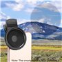 NEEWER Filtre ND pour objectif de téléphone portable variable à clipser, filtre ND2-ND400 réglable à densité neutre de 37mm, com