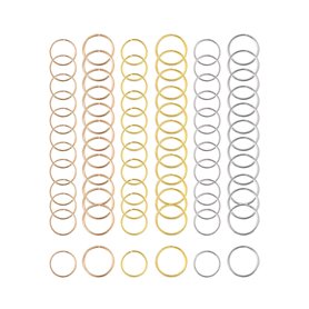 180 Pièces Anneau de l’Extensions de Cheveux Bague de Cheveux Anneaux de Tresse
