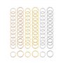 180 Pièces Anneau de l’Extensions de Cheveux Bague de Cheveux Anneaux de Tresse