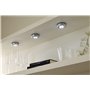 Briloner Leuchten 2633-054 Lot de 5 spots LED autocollants - éclairage sans fil pour meubles - placards etc. - à piles - fonctio
