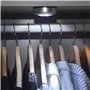 Briloner Leuchten 2633-054 Lot de 5 spots LED autocollants - éclairage sans fil pour meubles - placards etc. - à piles - fonctio