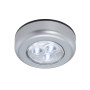 Briloner Leuchten 2633-054 Lot de 5 spots LED autocollants - éclairage sans fil pour meubles - placards etc. - à piles - fonctio