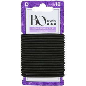 BO...PARIS Elastiques cheveux Unisex Polyester 18 unité (Lot de 1) nc HAIR_TIE