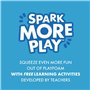 Learning Resources Activité de préparation préscolaire des formes et du calcul Playfoam, ressources maternelle, pate a modeler, 