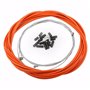 VGEBY Set Câble de Frein Vélo VTT Avant et Arrière Kit Câble avec Gaine Câble Remplaçable à Freinage Universel pour Bicyclette (