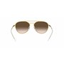 Ray-Ban 0RB3589 905513 55 Montures de Lunettes, Or (Gold Top on Brown/Gradient Brown), Femme