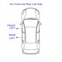 Twowinds - Clip Serrure Compatible avec BMW E90 E91 E91 E92 E93 E93 - Porte Avant ou Arrière Gauche (côté conducteur) - Verrouil