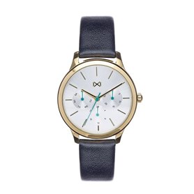 Mark Maddox Femme Analogique Quartz Montre avec Bracelet en Cuir MC7103-07