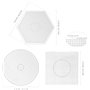 Kits de panneaux transparents avec 4 feuilles de papier pour