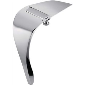 Alessi UNS04 Alba Mandoline à Truffes Design Acier Inoxydable Argent Alessi UNS04 Alba Mandoline à Truffes Design Acier Inoxydable Argent