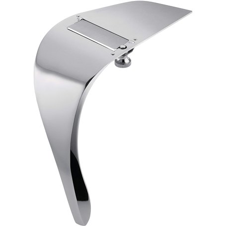 Alessi UNS04 Alba Mandoline à Truffes Design Acier Inoxydable Argent