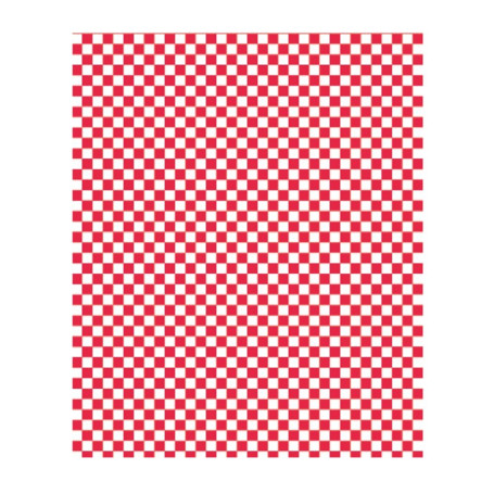 García de Pou 169.08 - Emballages Pour Hamburgers 'Fitipaldi' 32 G/M2 28X34 Cm Rouge Parch.Ingraissable - 1000 unités