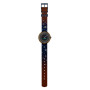 Flik Flak Enfant Analogique Quartz Montre avec Bracelet en Tissu FPNP018