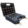 XZN Lot de 16 douilles Torx à 12 pans 8-24 mm pour l'extérieur