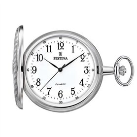 Montre FESTINA pour Homme F2023/1 Bolsillo Boîtier en Acier Inoxydable Gris