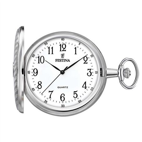 Montre FESTINA pour Homme F2023/1 Bolsillo Boîtier en Acier Inoxydable Gris