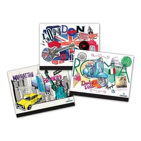 Canson - 400065456 - Porte-documents studio assortis - 26 cm x 33 cm Canson - 400065456 - Porte-documents studio assortis - 26 cm x 33 cm