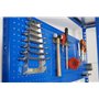 Simon Rack 9 Pièces Crochets pour Panneaux Perforés, Crochets pour Panneau Perforé Porte Mural, Crochets Muraux pour Organiser O
