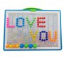 Jeu De Construction Mosaïque Puzzle Enfant Jouet Educatif Créatif Jouet Assemblage 296Pcs pour Garçons et filles plus de 3 ans C