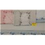 Parure de lit double en flanelle de pur coton, drap plat 240 x 280 cm. Drap housse 180 x 200 cm. 2 taies d’oreiller : 52 x 82 cm