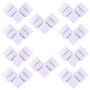 LitaElek 10pcs Connecteur d'angle Bande LED 5 Broches pour RGBW LED Strip de 10mm Large Connecteur en Forme de L Ruban LED RGBW 