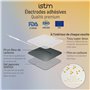 iStim EV-805 Électrostimulateur TENS & EMS – Appareil Digital 4 Canaux avec 16 Électrodes Réutilisables pour Douleur, Rééducatio