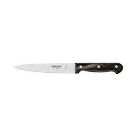 Tramontina - Couteau universel Technobois 15cm. Inox pleine soie et technobois