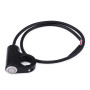 Qiilu 22mm Moto Guidon Mont Commutateur Bouton Poussoir Phare de Frein Brouillard Feux ON/OFF (Bouton de Retour Automatique)