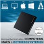 techPulse120 Blu-Ray Externe 3D M-Disc BDXL USB 3.0 Lecteur Graveur Superdrive UltraSlim Lecteur BD DVD CD Ultra pour Ordinateur