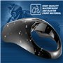 Coque de phare avant KaTur - Kit de support de pare-soleil pour projecteur à fourche - Pour les Harley Sportster Cafe Drag Dyna 