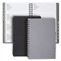 Juvale Lot de 2 carnets d'adresse Internet et mots de passe avec onglets - reliure à spirales - 15