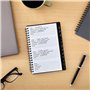 Juvale Lot de 2 carnets d'adresse Internet et mots de passe avec onglets - reliure à spirales - 15,2 x 17,8 cm