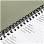Juvale Lot de 2 carnets d'adresse Internet et mots de passe avec onglets - reliure à spirales - 15,2 x 17,8 cm