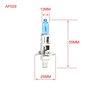 Ampoule de Phare H1 100W Ampoule Halogène Super Feux de Route Voiture Lampe de Brouillard 12V Xénon Lumière Blanche
