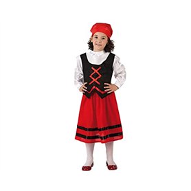 Atosa Déguisement de berger fille rouge de Noël 5 à 6 ans