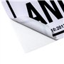 Normaluz RD20665 - Señal Adhesiva Transportes De Animales Vivos Adhesivo de Vinilo 20x30 cm